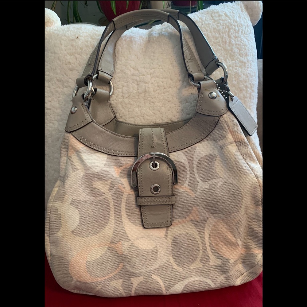 COACH Soho Optic Lynn Multicolor Shoulder Bag Hobo F19193